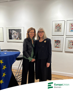 Dr. Helga Trüpel und Rebecca Harms